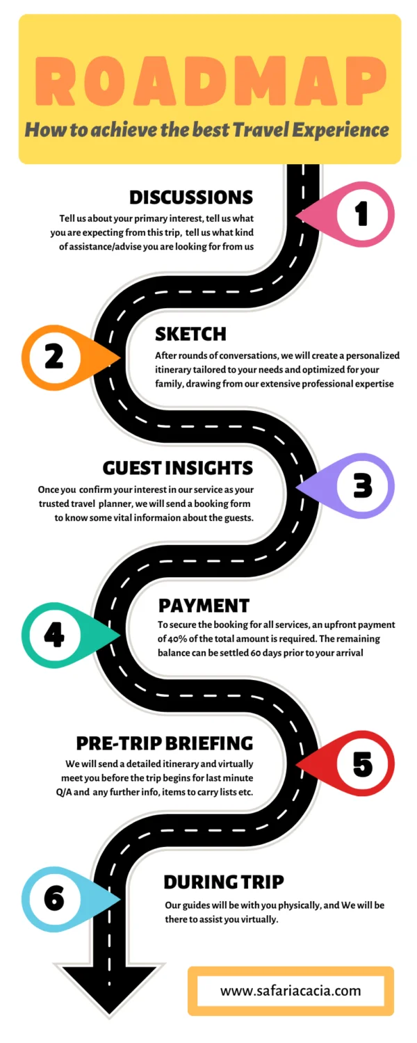 Flowchart on how to achieve the best Travel Experience