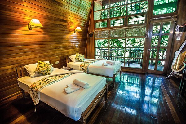 Tabin_River-lodge---Twin-bedded