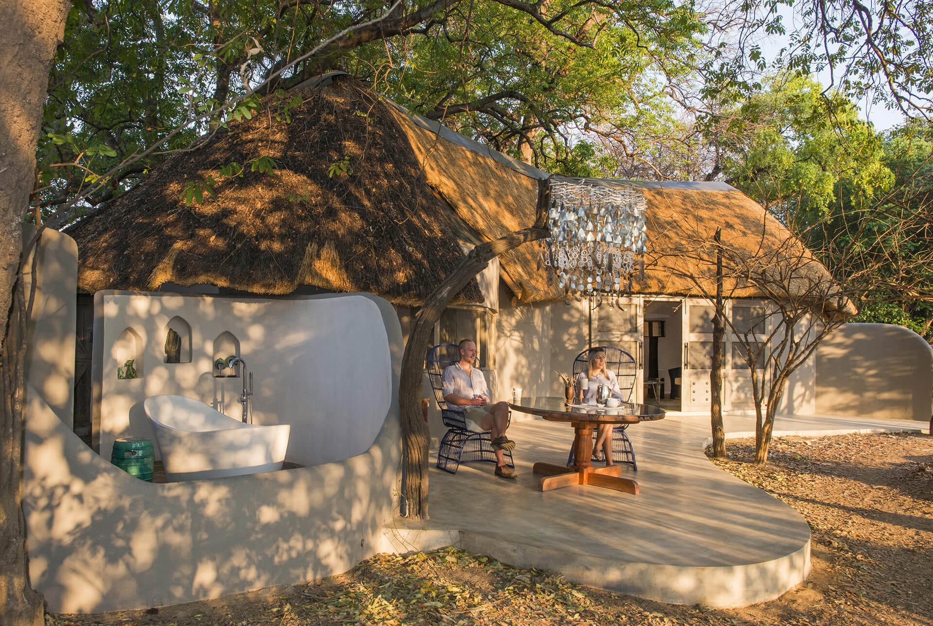 First House private family suite, Kaingo Camp