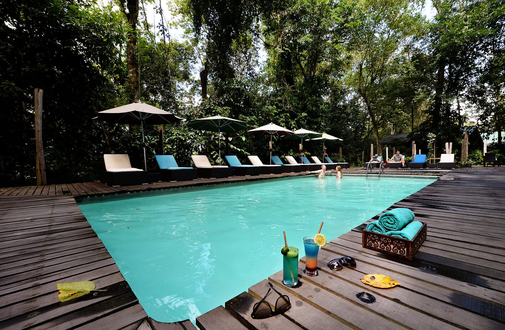 Sukau Rainforest Lodge on the banks of the Kinabatangan River