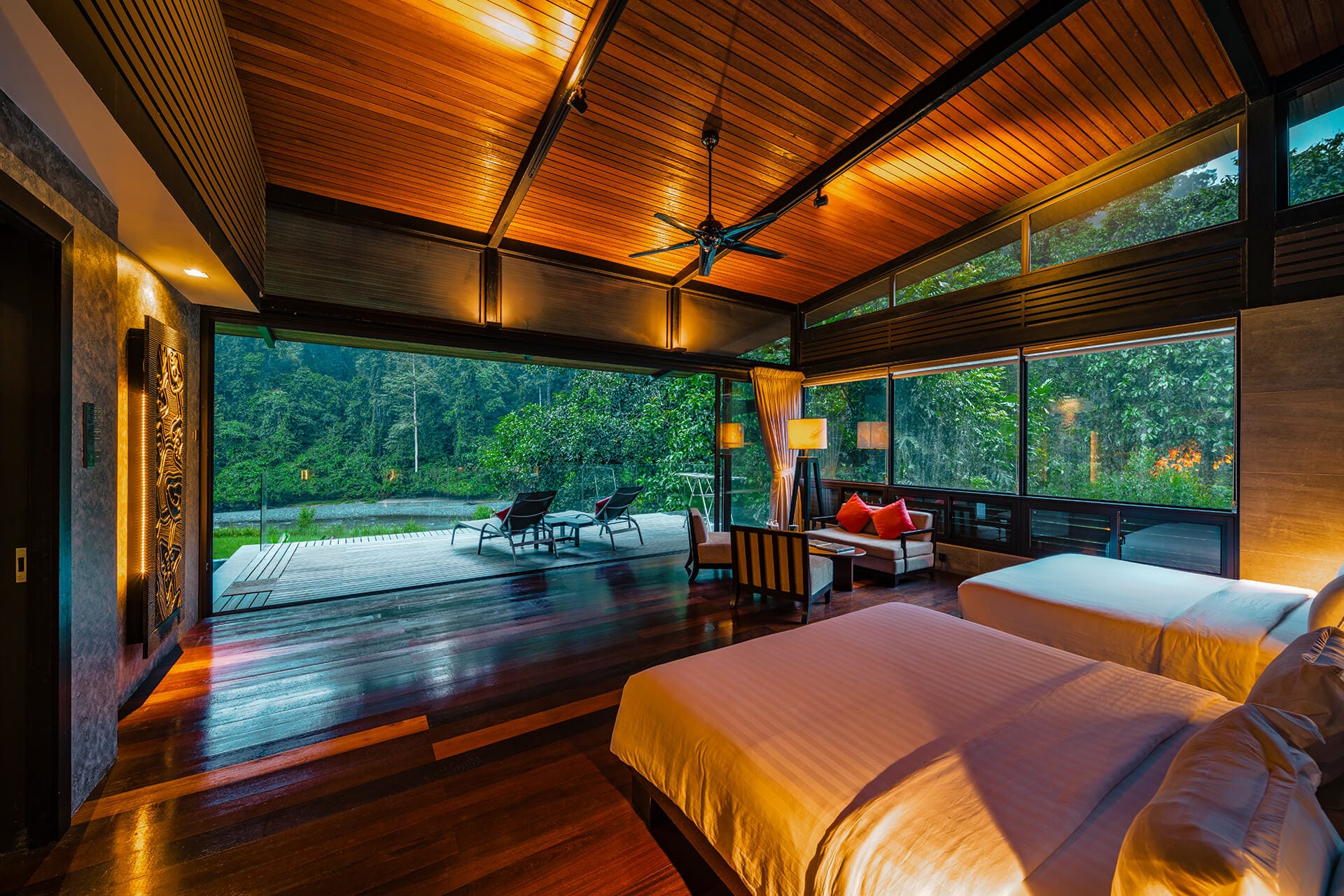 Premium Deluxe Room with plunge pool, Borneo Rainforest Lodge