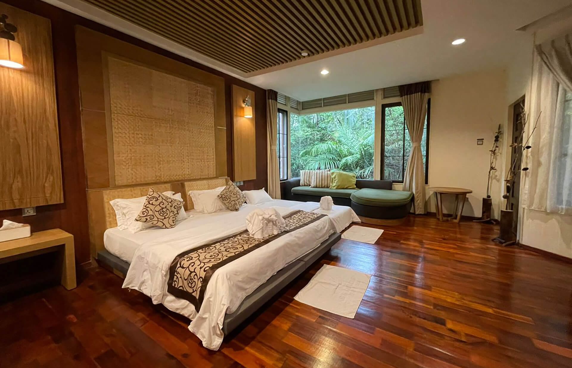 Kinabatangan Wetlands Resort, entrance among the mangroves