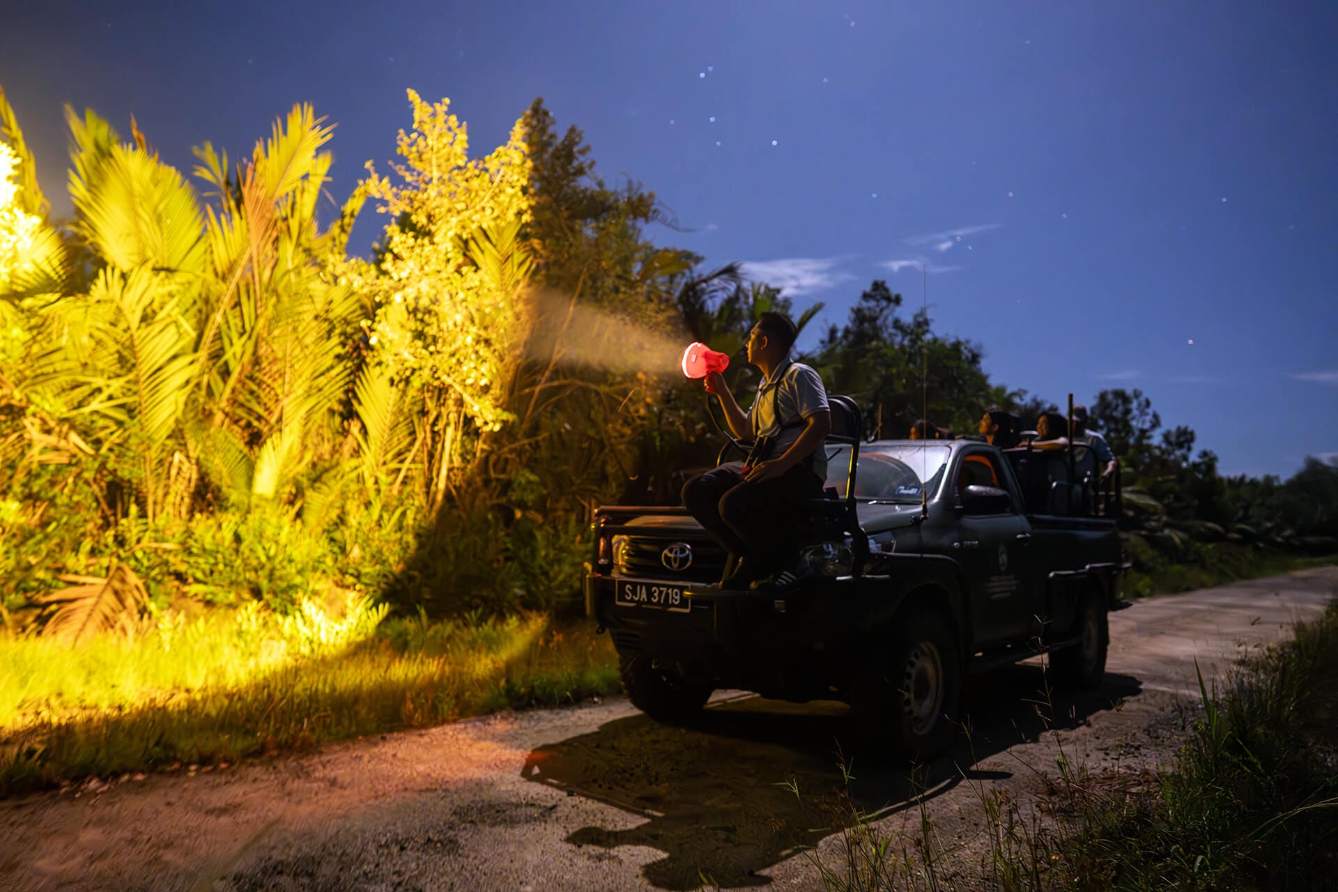 Night-safari in Utan