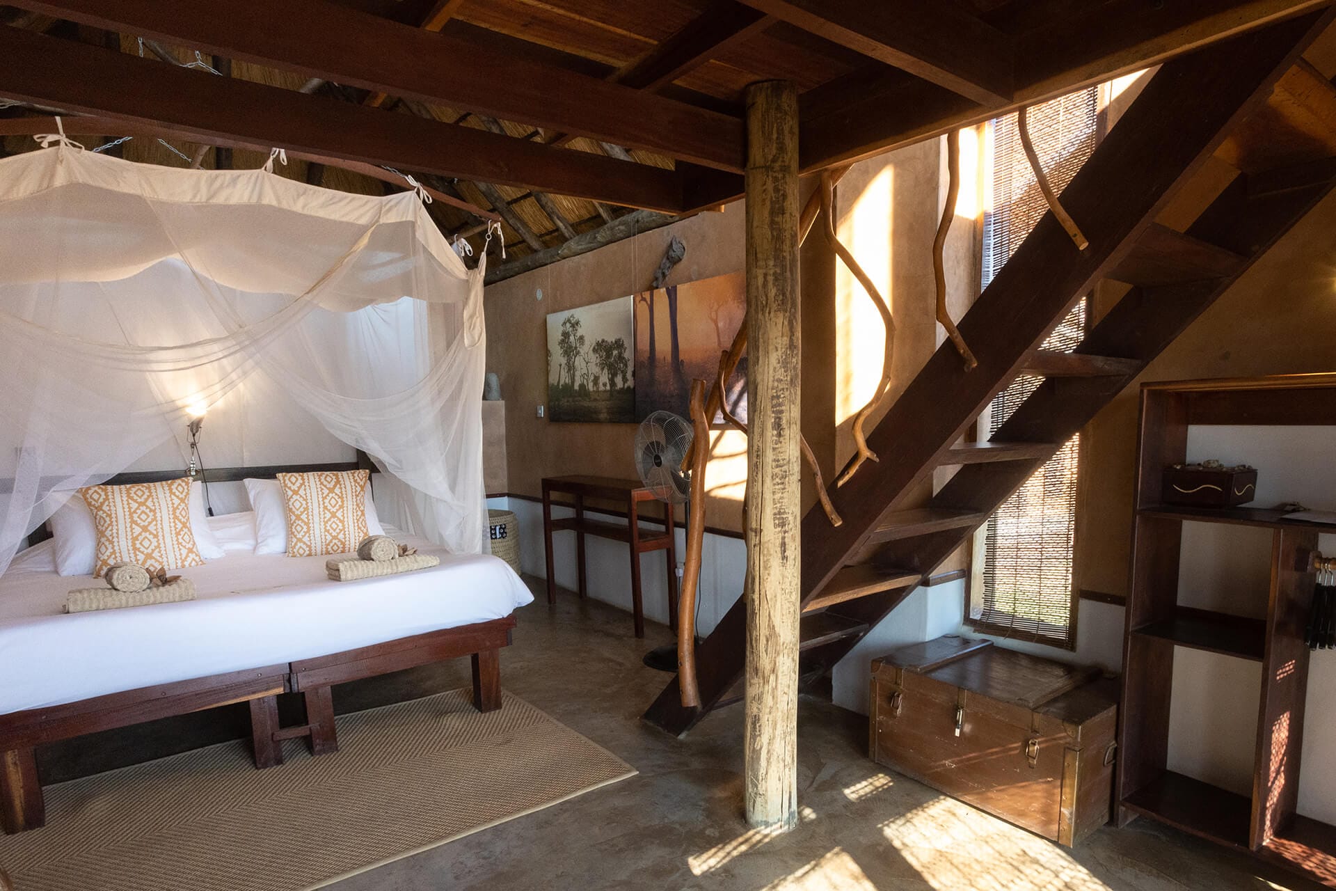 Double-Storey Chalet in Track & Trail River Camp